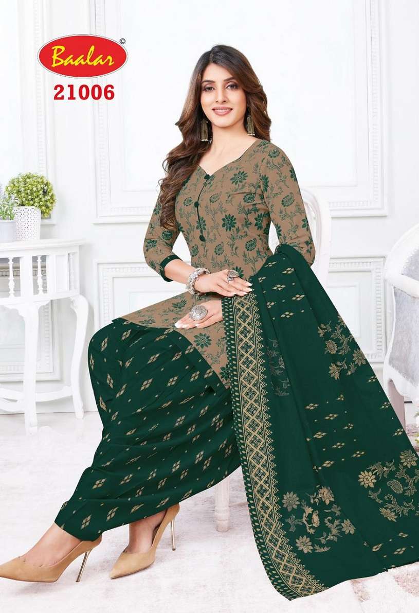 Baalar Colours Patiyala – Dress Material