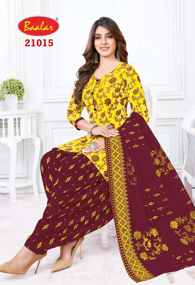 Baalar Colours Patiyala – Dress Material