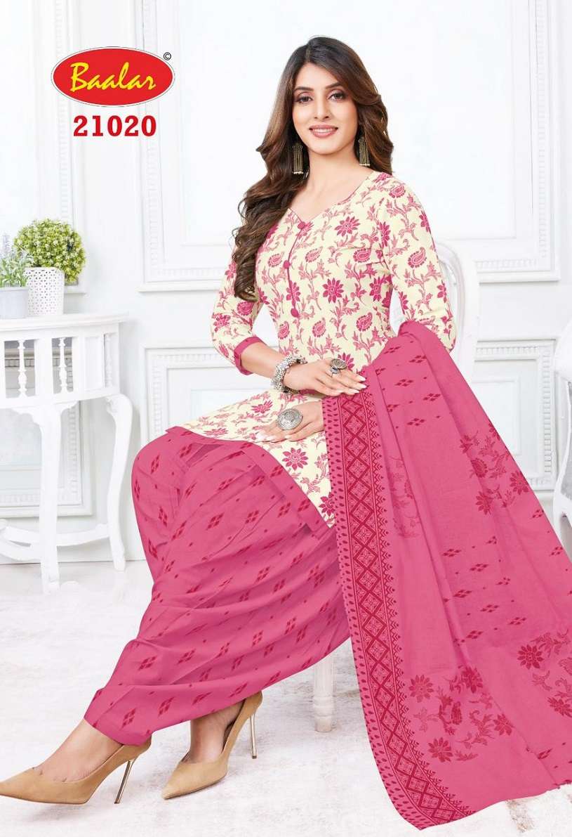 Baalar Colours Patiyala – Dress Material