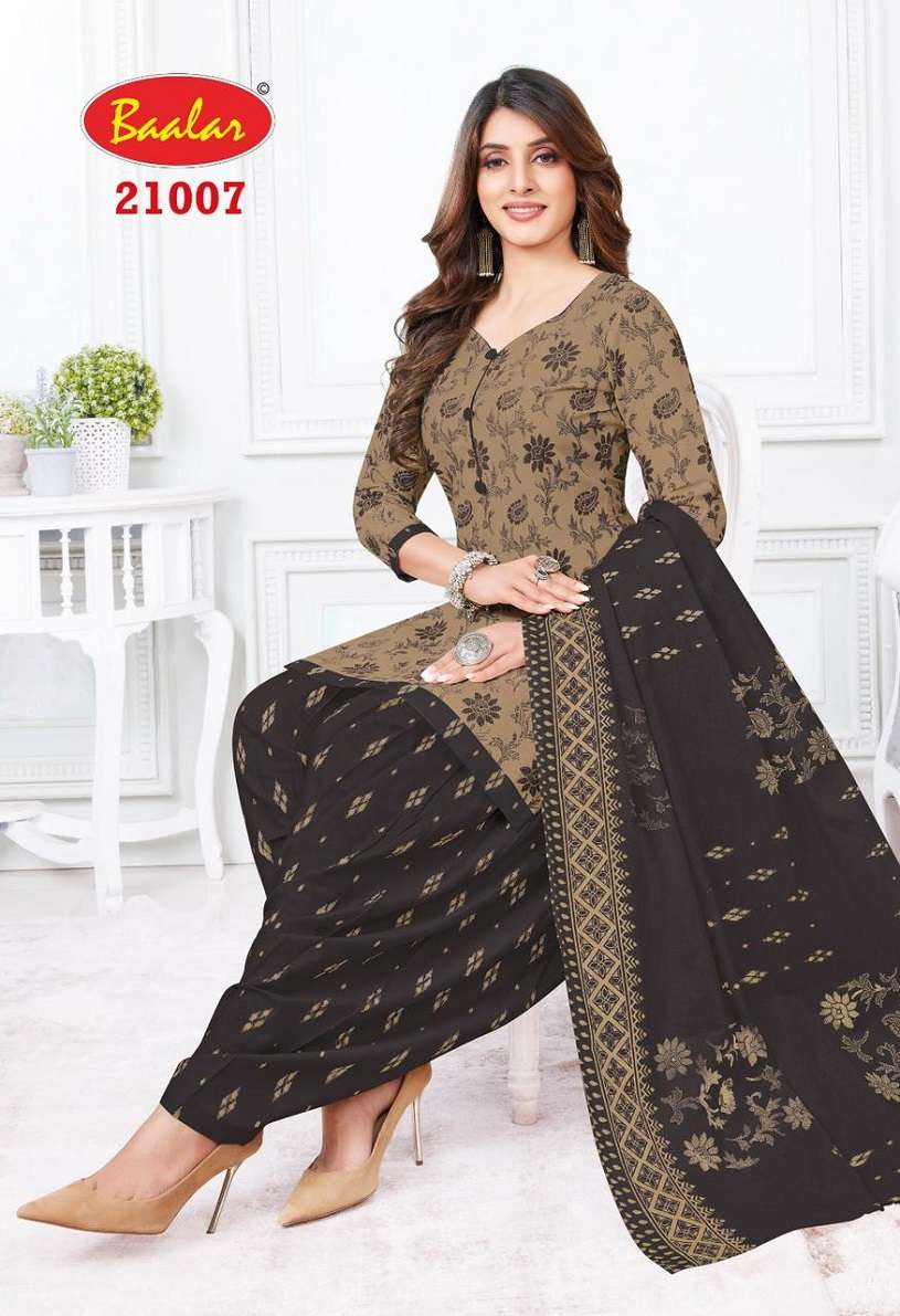 Baalar Colours Patiyala – Dress Material