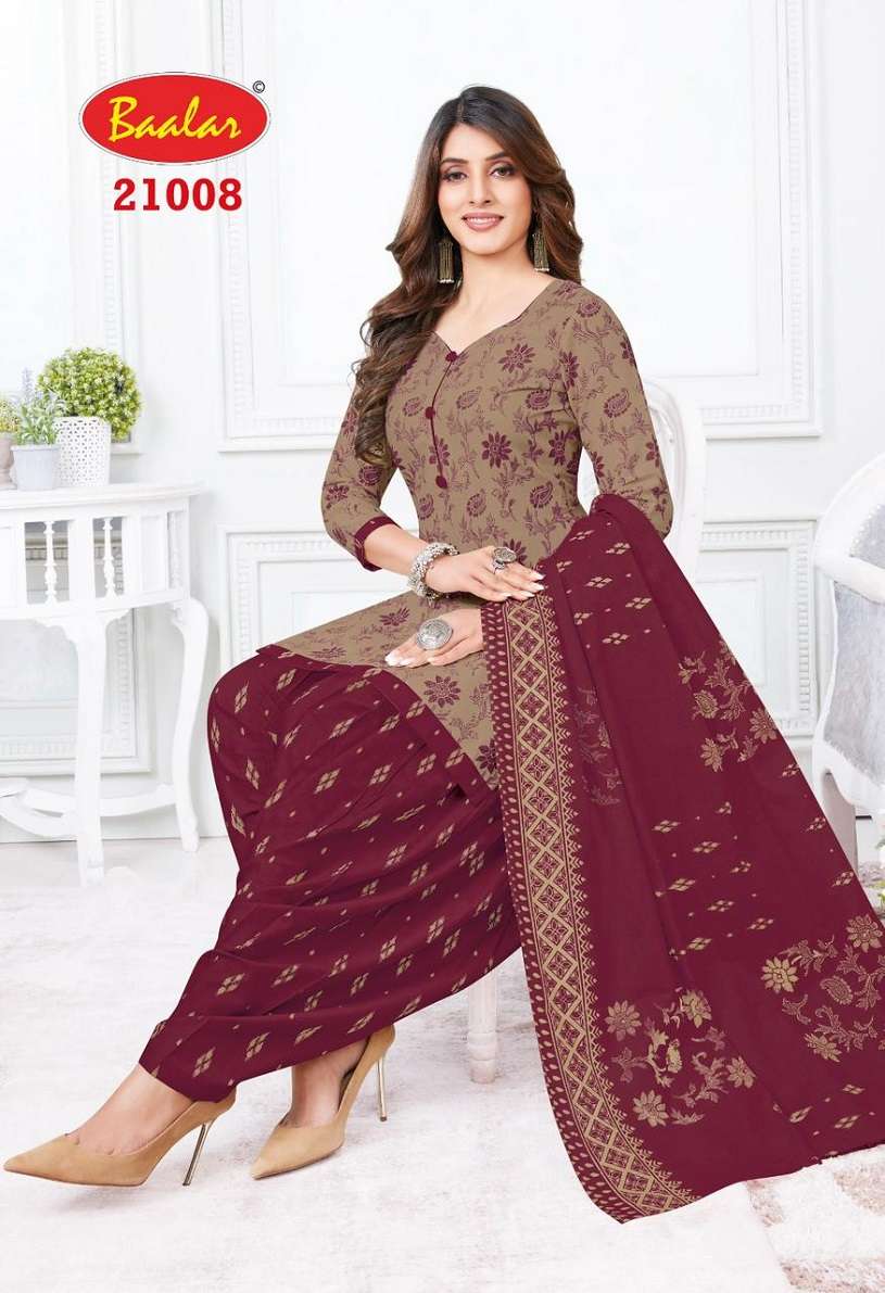 Baalar Colours Patiyala – Dress Material