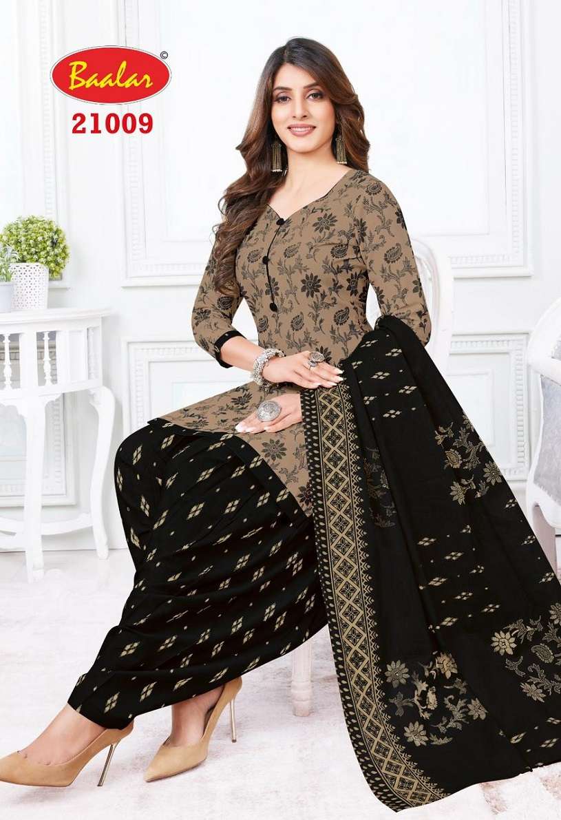 Baalar Colours Patiyala – Dress Material