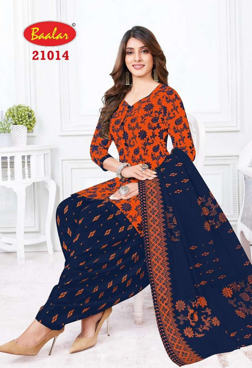 Baalar Colours Patiyala – Dress Material