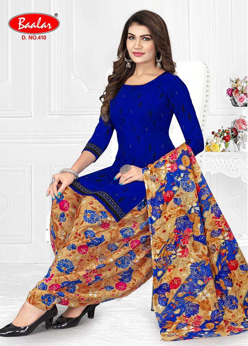 Baalar Crystal Patiyala Vol-4 – Dress Material
