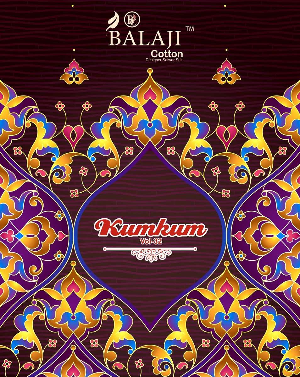 Balaji Kumkum Vol-32 – Kurti Pant With Dupatta