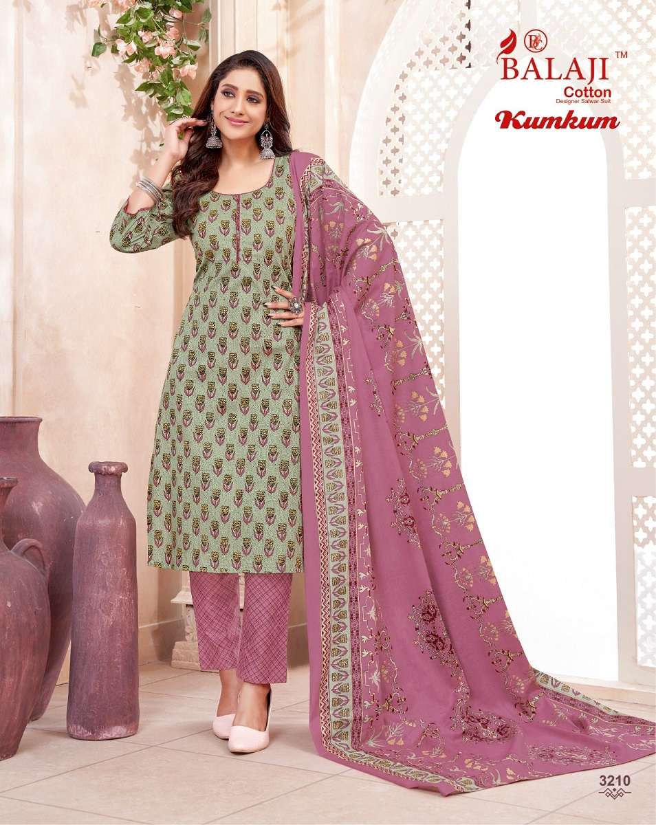 Balaji Kumkum Vol-32 – Kurti Pant With Dupatta