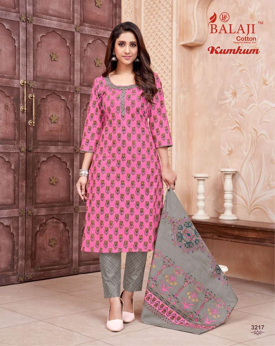 Balaji Kumkum Vol-32 – Kurti Pant With Dupatta