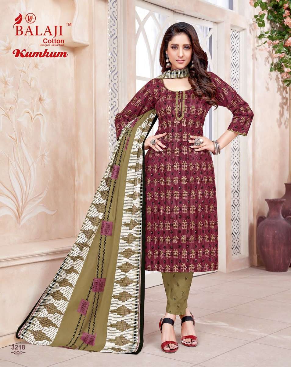 Balaji Kumkum Vol-32 – Kurti Pant With Dupatta