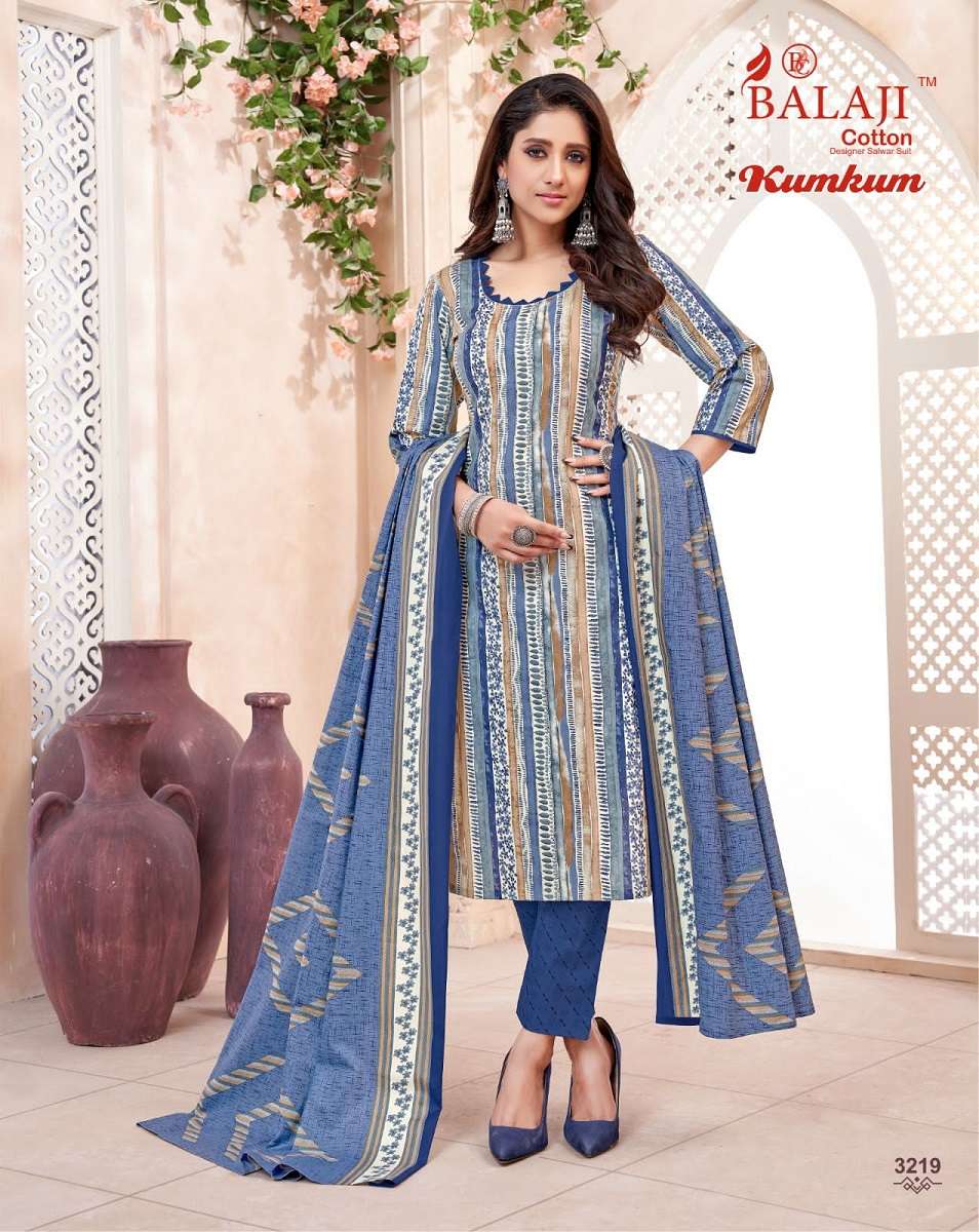 Balaji Kumkum Vol-32 – Kurti Pant With Dupatta