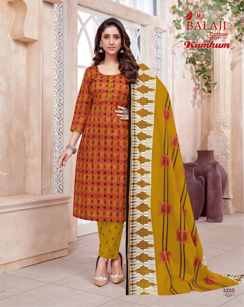 Balaji Kumkum Vol-32 – Kurti Pant With Dupatta