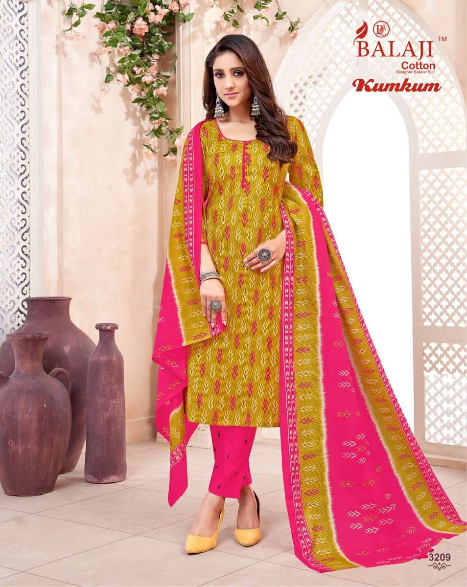 Balaji Kumkum Vol-32 – Kurti Pant With Dupatta
