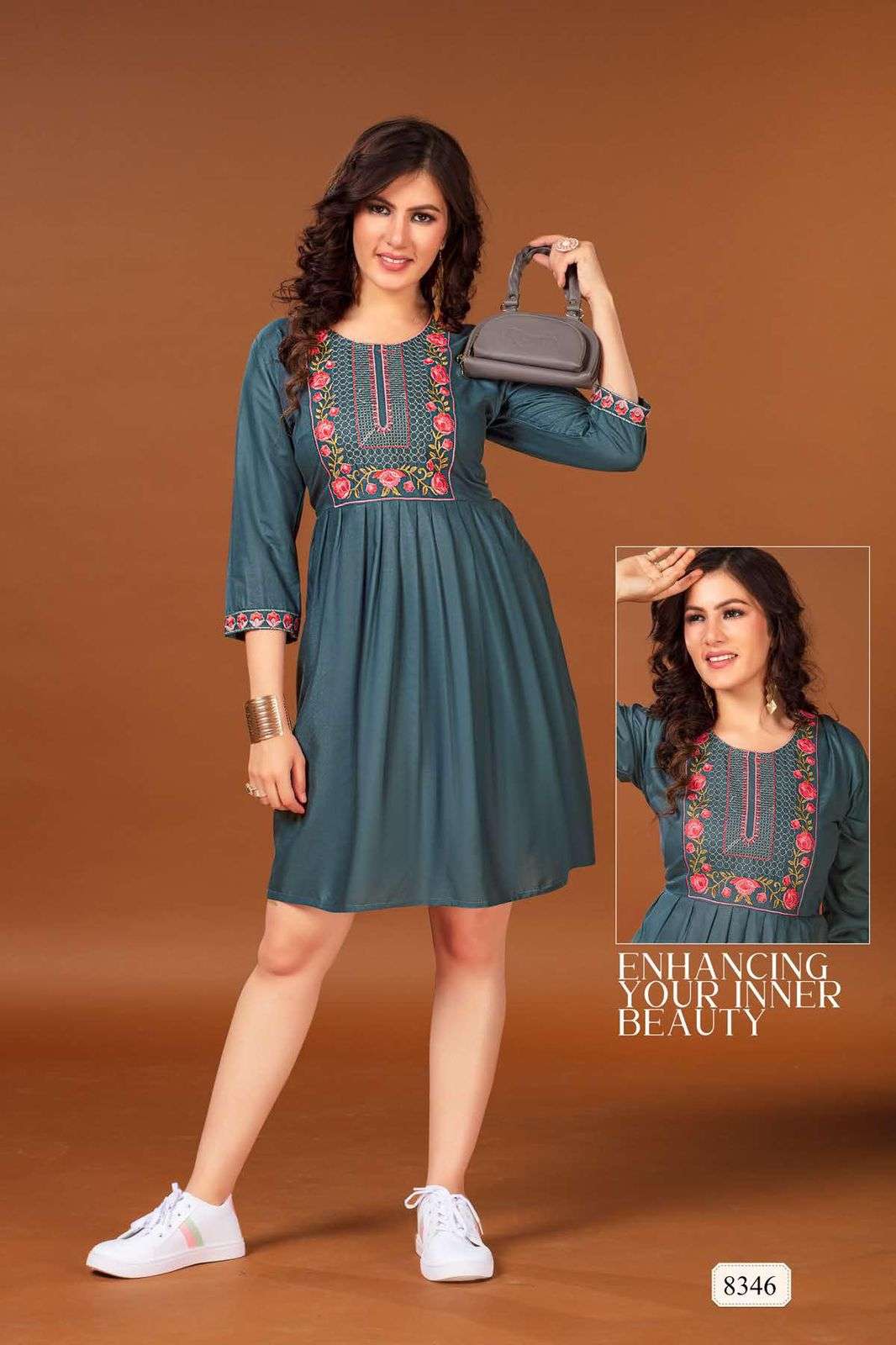 BEAUTY QUEEN SOFTY Vol 1 Heavy Rayon Kurti Wholesale catalog