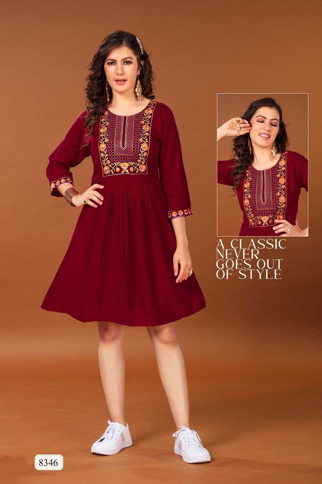 BEAUTY QUEEN SOFTY Vol 1 Heavy Rayon Kurti Wholesale catalog