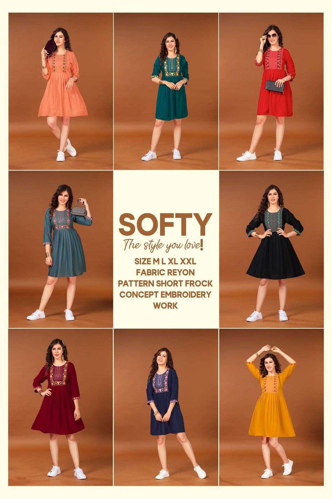 BEAUTY QUEEN SOFTY Vol 1 Heavy Rayon Kurti Wholesale catalog