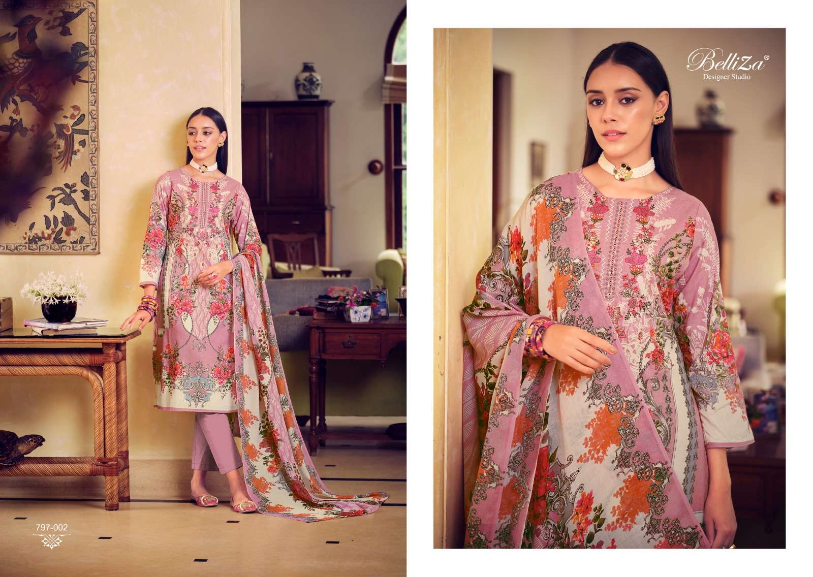 BelliZa NAIRA VOL-9 Pakistani suits Wholesale catalog