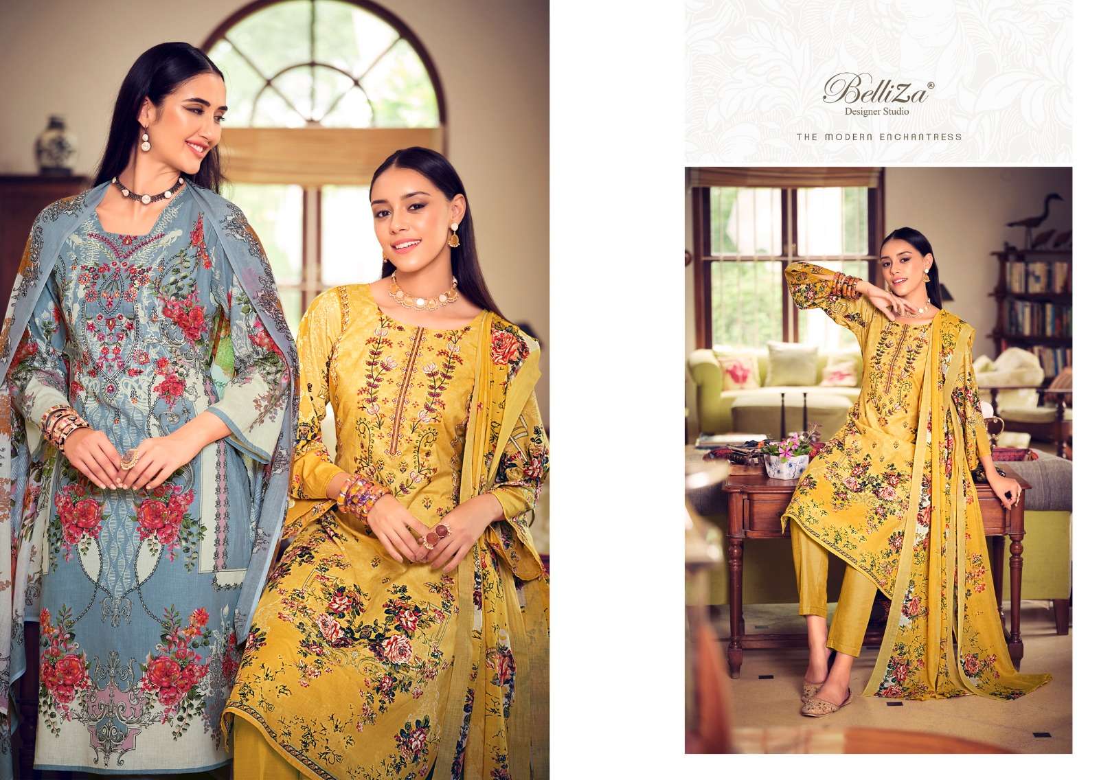 BelliZa NAIRA VOL-9 Pakistani suits Wholesale catalog