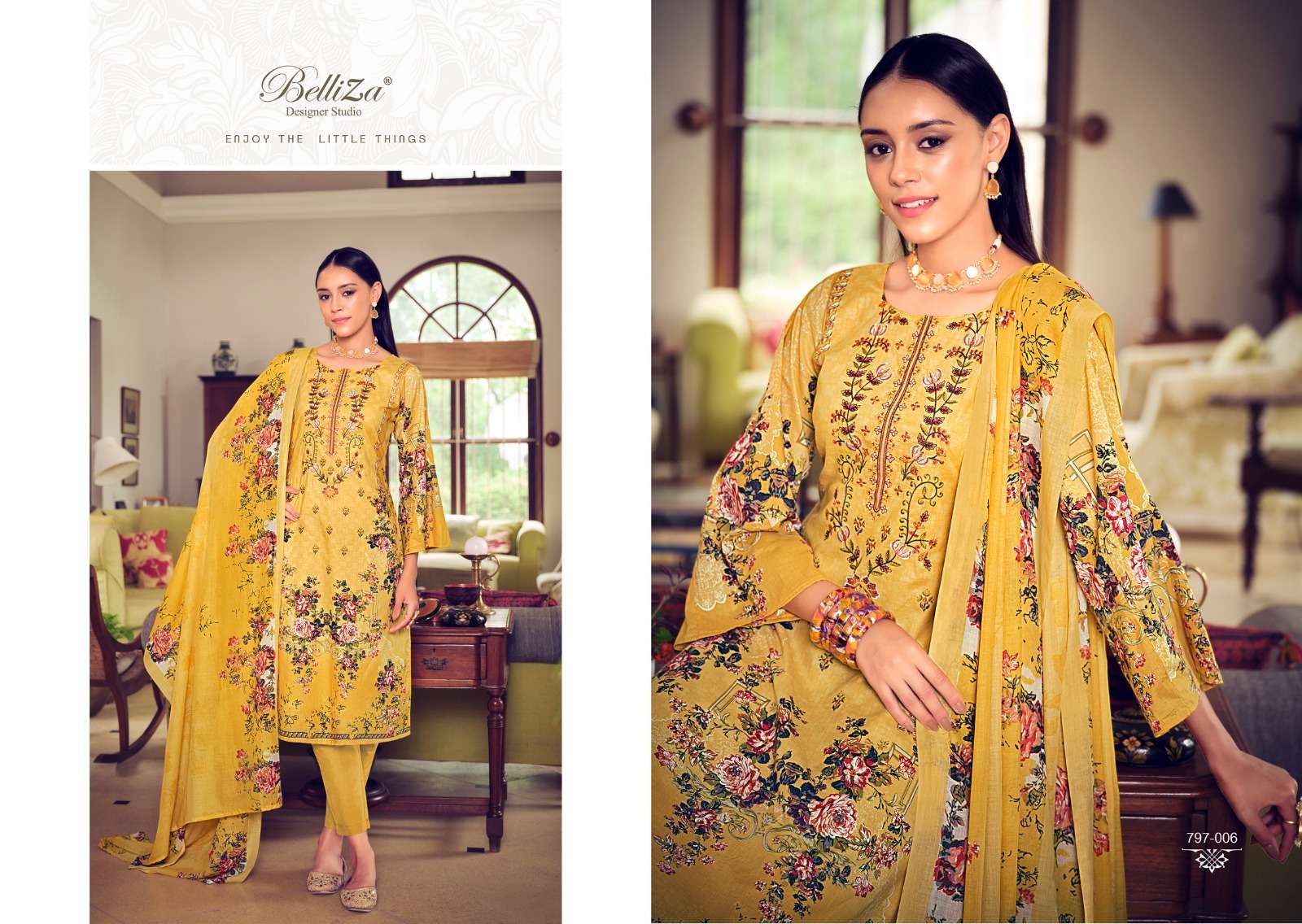 BelliZa NAIRA VOL-9 Pakistani suits Wholesale catalog
