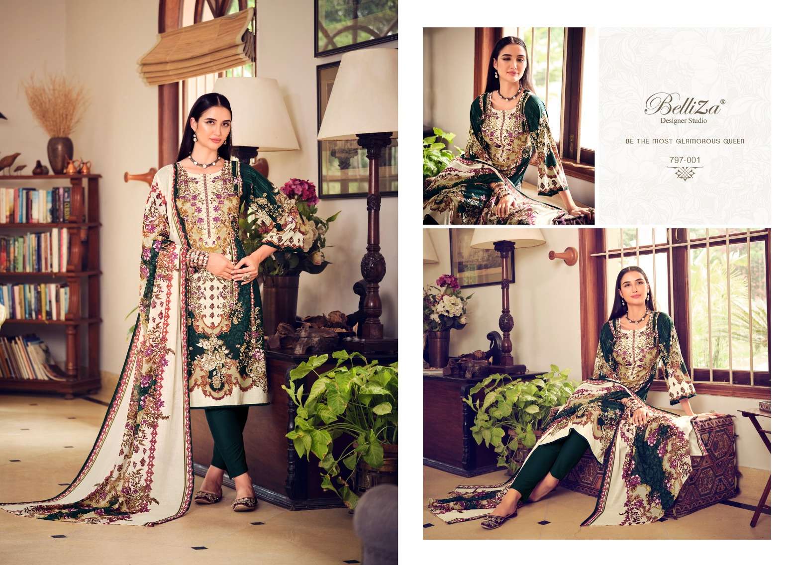 BelliZa NAIRA VOL-9 Pakistani suits Wholesale catalog