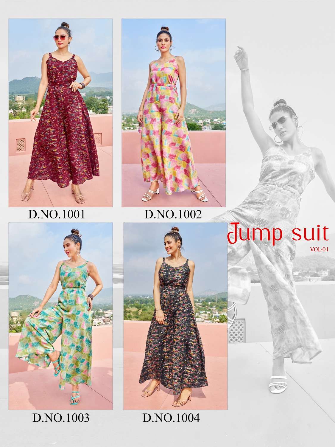 BHAVI DESIGNER Jump Suit vol-1 Kurti Wholesale catalog