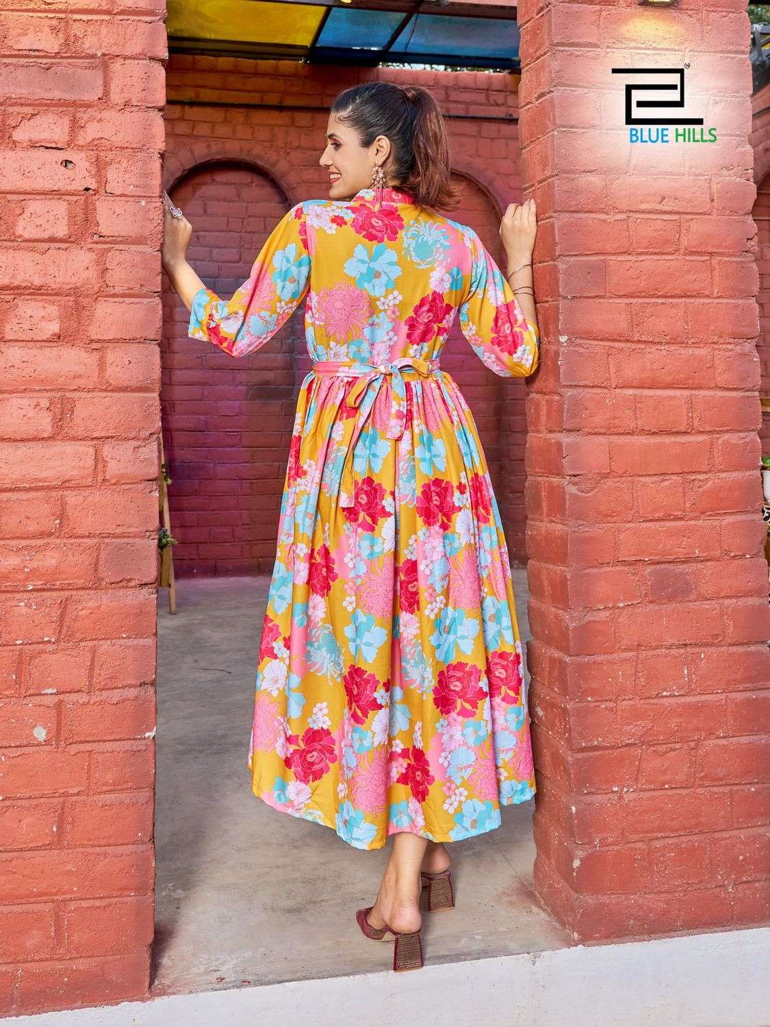 BLUE HILLS Bollywood vol.1 Gown Kurti Wholesale catalog