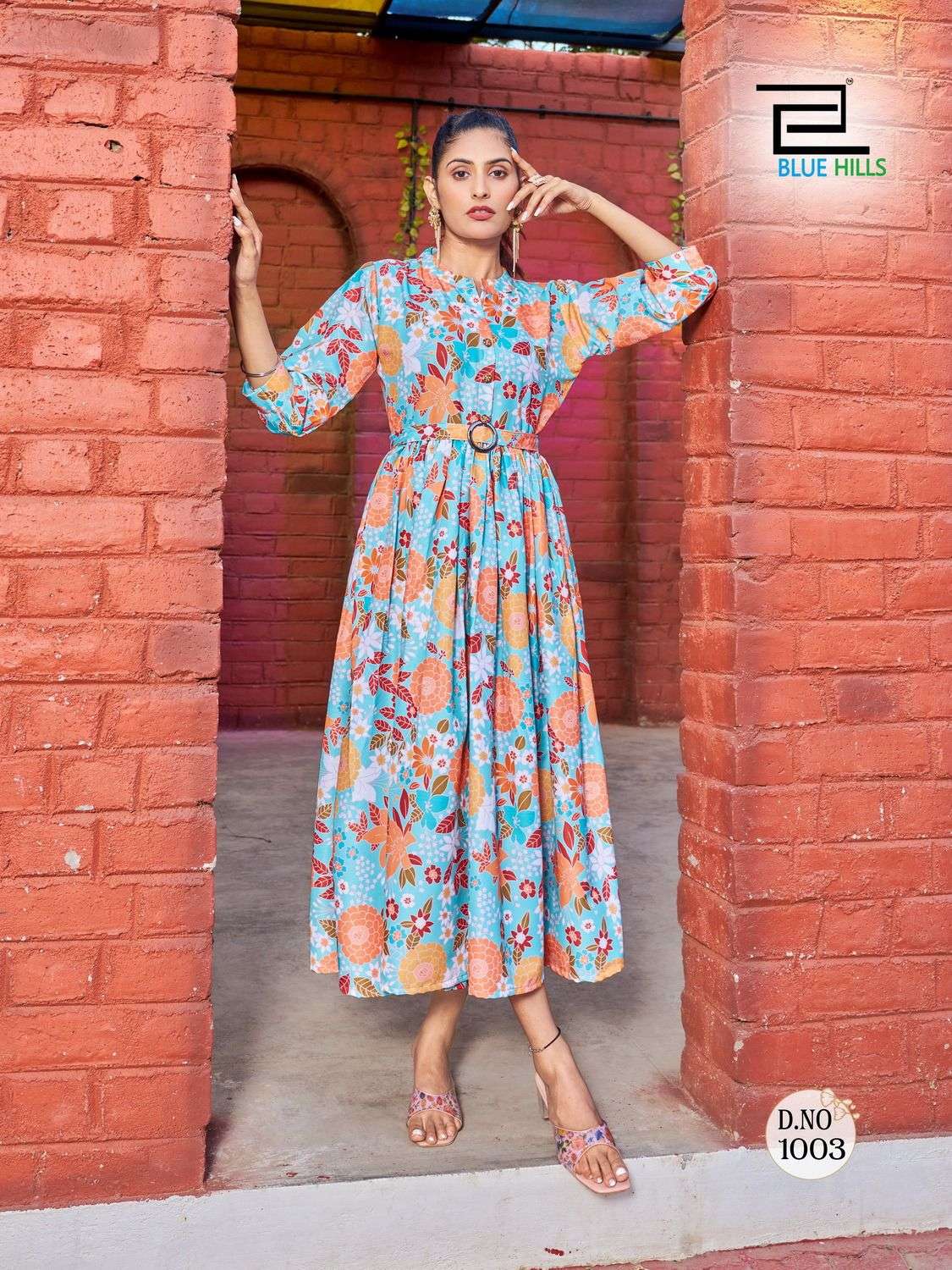BLUE HILLS Bollywood vol.1 Gown Kurti Wholesale catalog