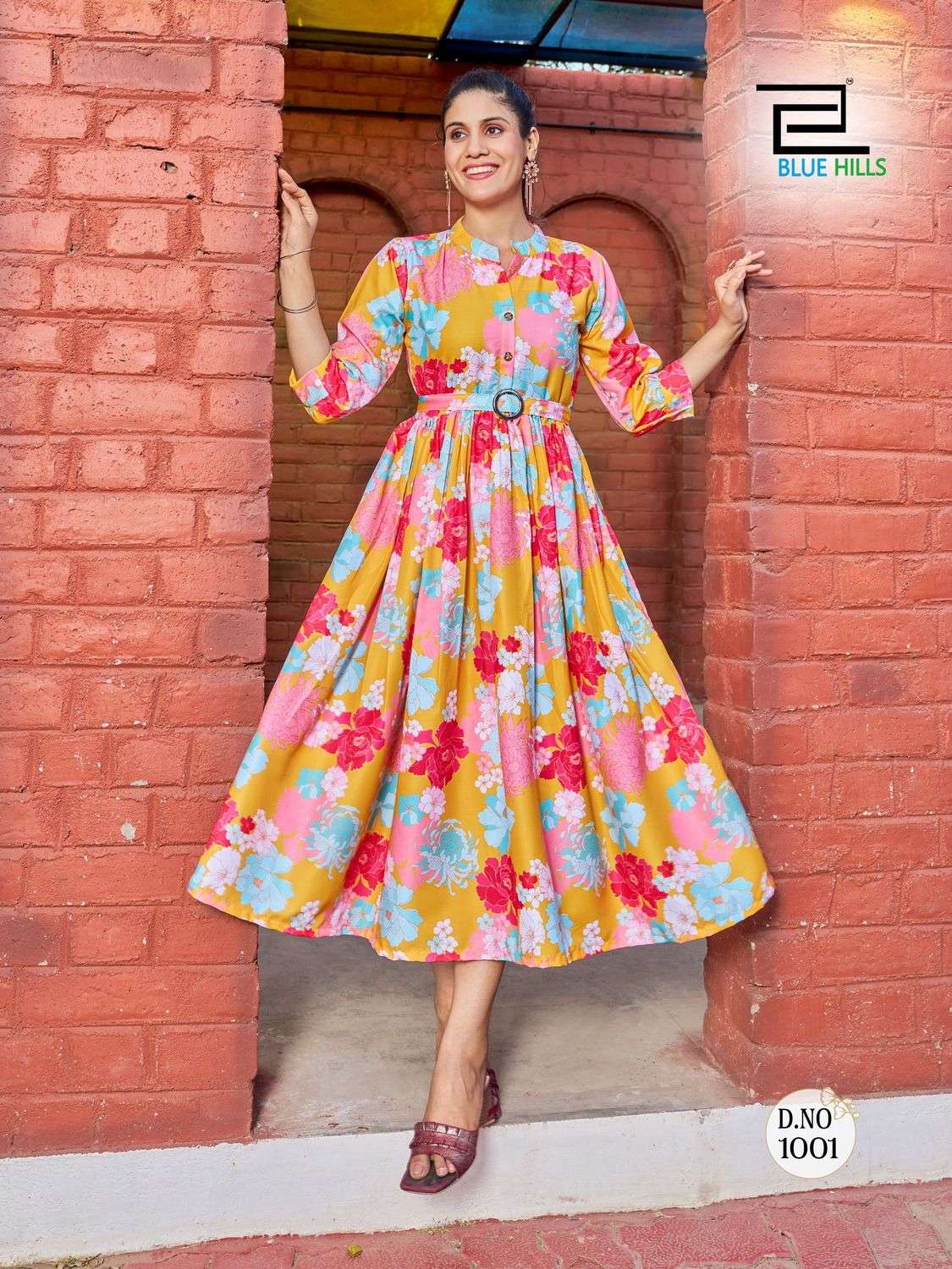 BLUE HILLS Bollywood vol.1 Gown Kurti Wholesale catalog