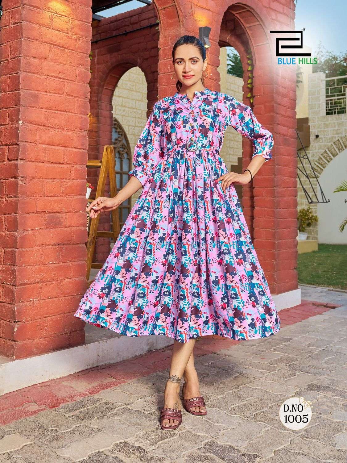 BLUE HILLS Bollywood vol.1 Gown Kurti Wholesale catalog