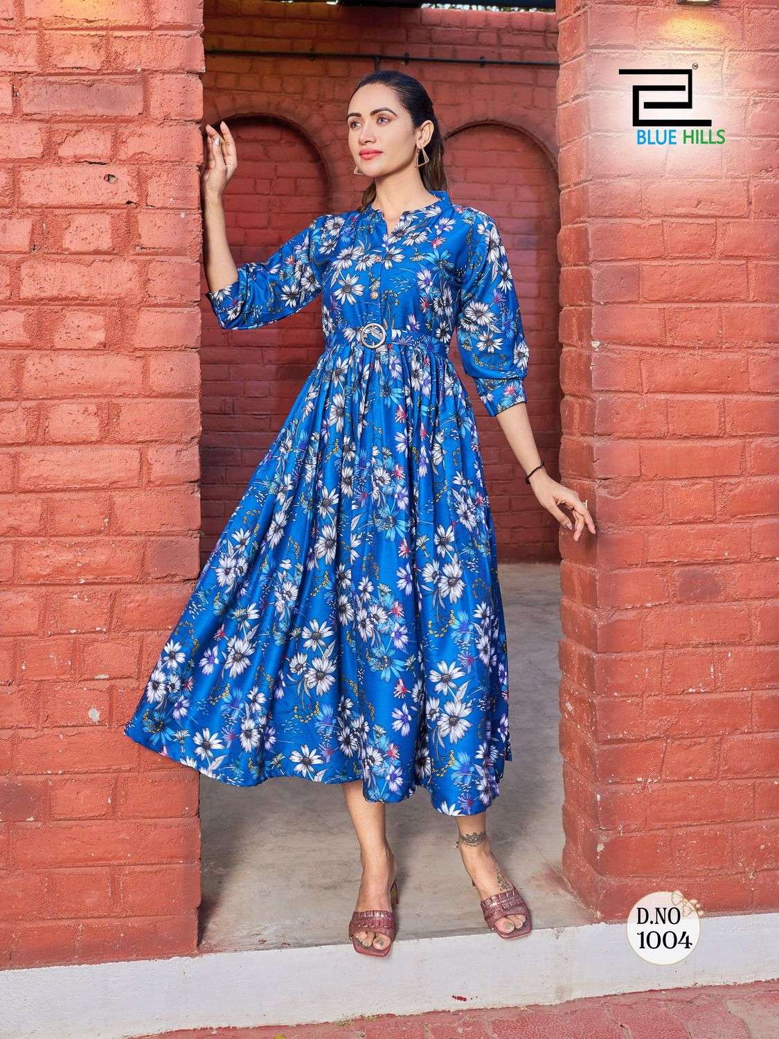 BLUE HILLS Bollywood vol.1 Gown Kurti Wholesale catalog