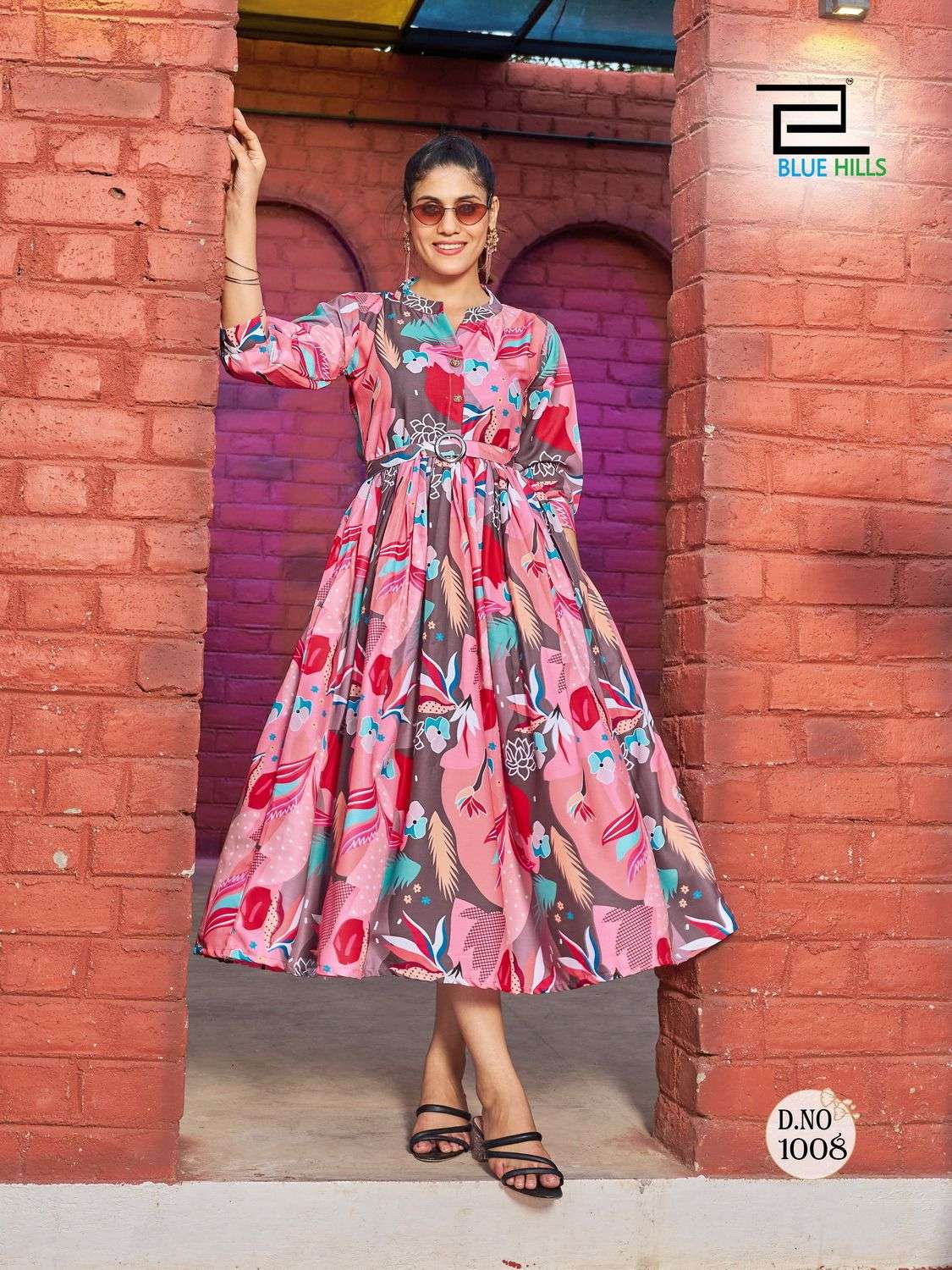 BLUE HILLS Bollywood vol.1 Gown Kurti Wholesale catalog