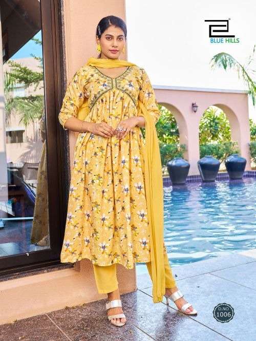 BLUE HILLS Dolphin Kurti Wholesale catalog