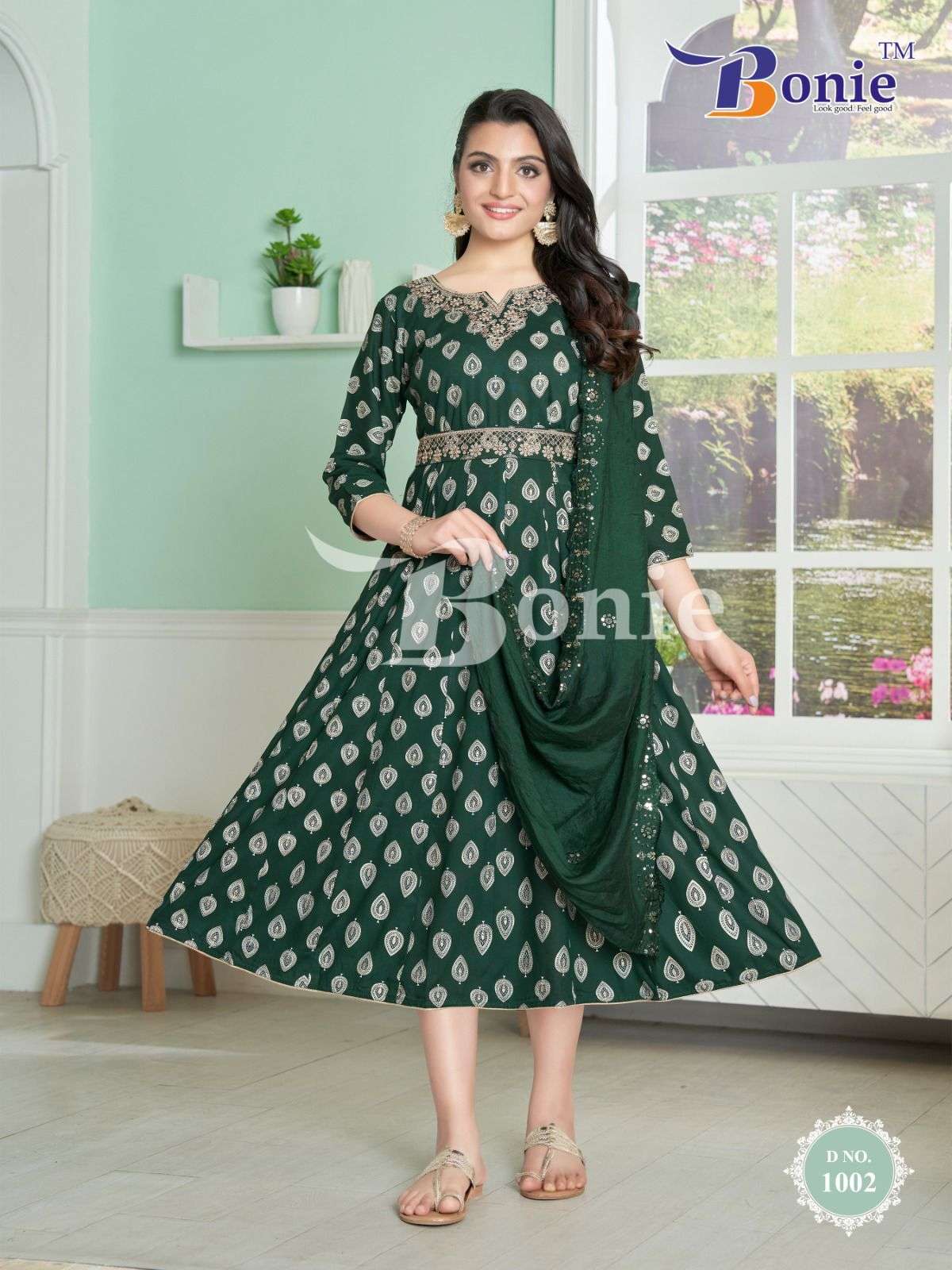 BONIE MORNI  ANARKALLI KURTI Wholesale catalog