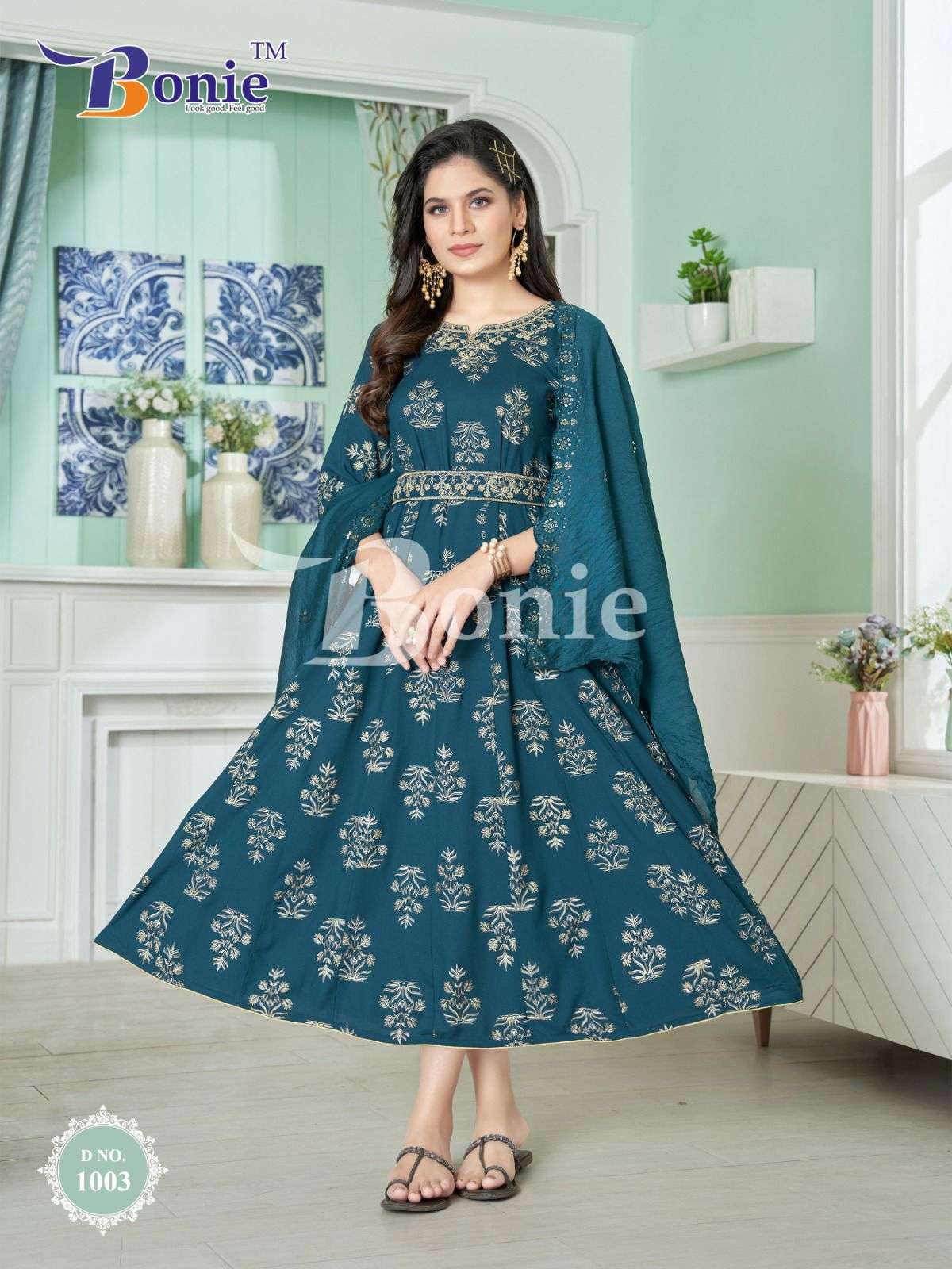BONIE MORNI  ANARKALLI KURTI Wholesale catalog
