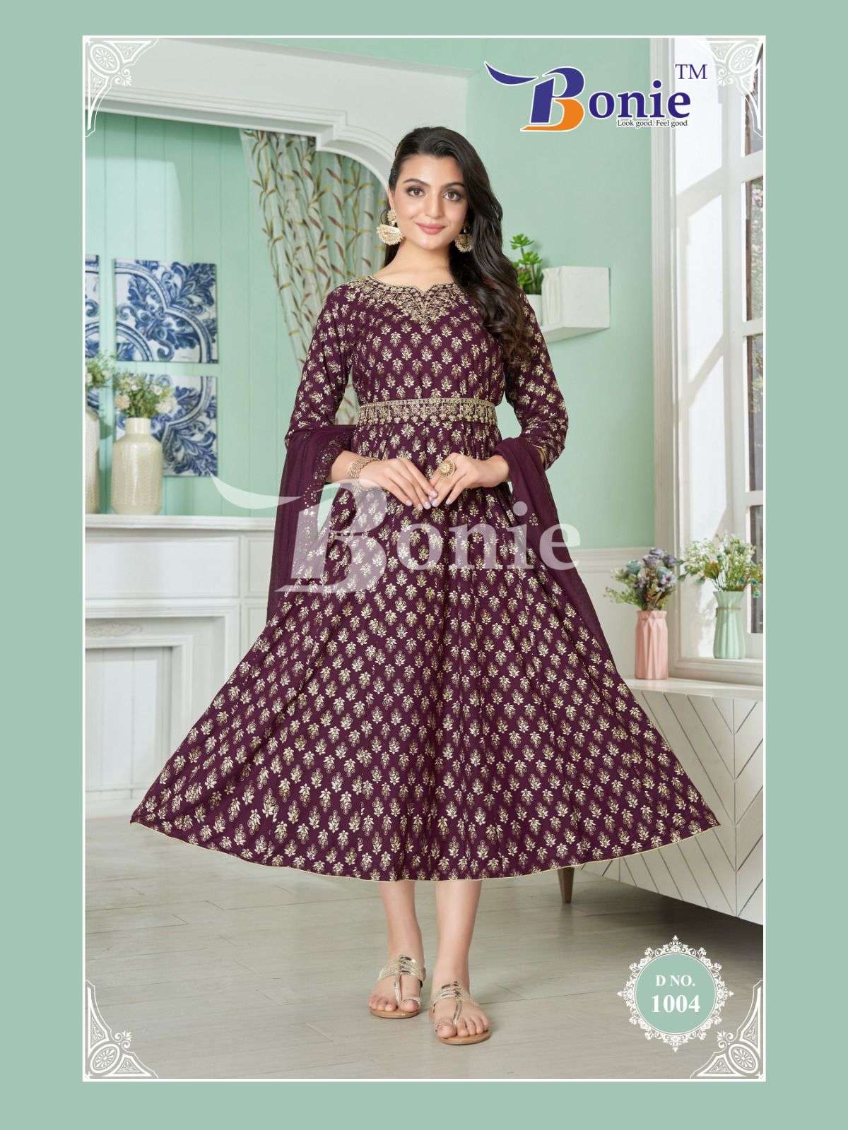 BONIE MORNI  ANARKALLI KURTI Wholesale catalog