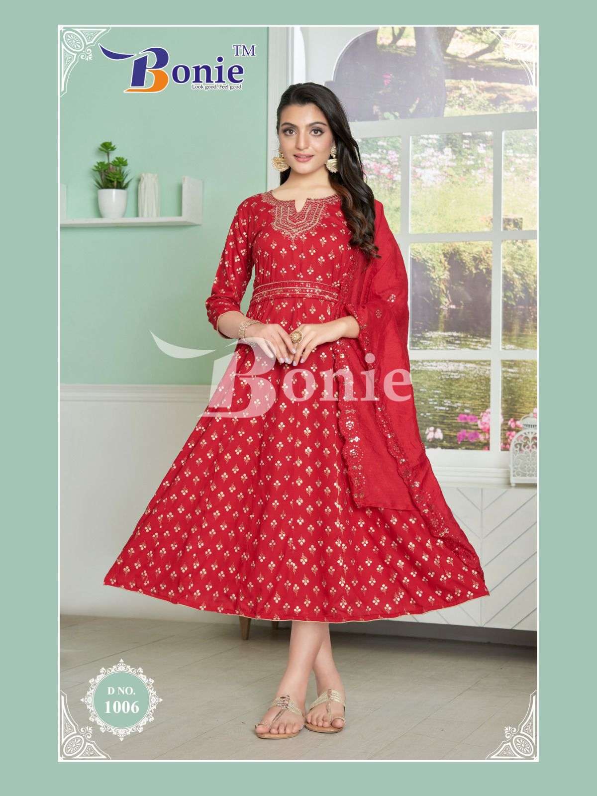 BONIE MORNI  ANARKALLI KURTI Wholesale catalog