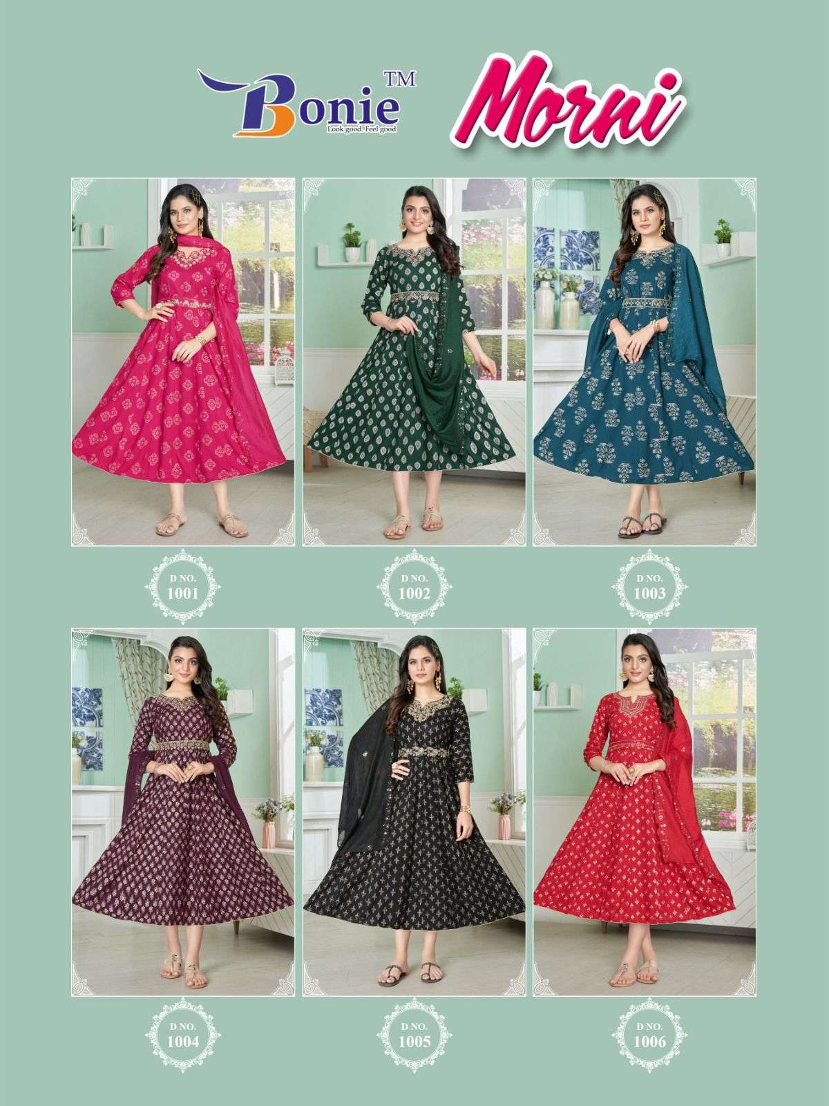 BONIE MORNI  ANARKALLI KURTI Wholesale catalog