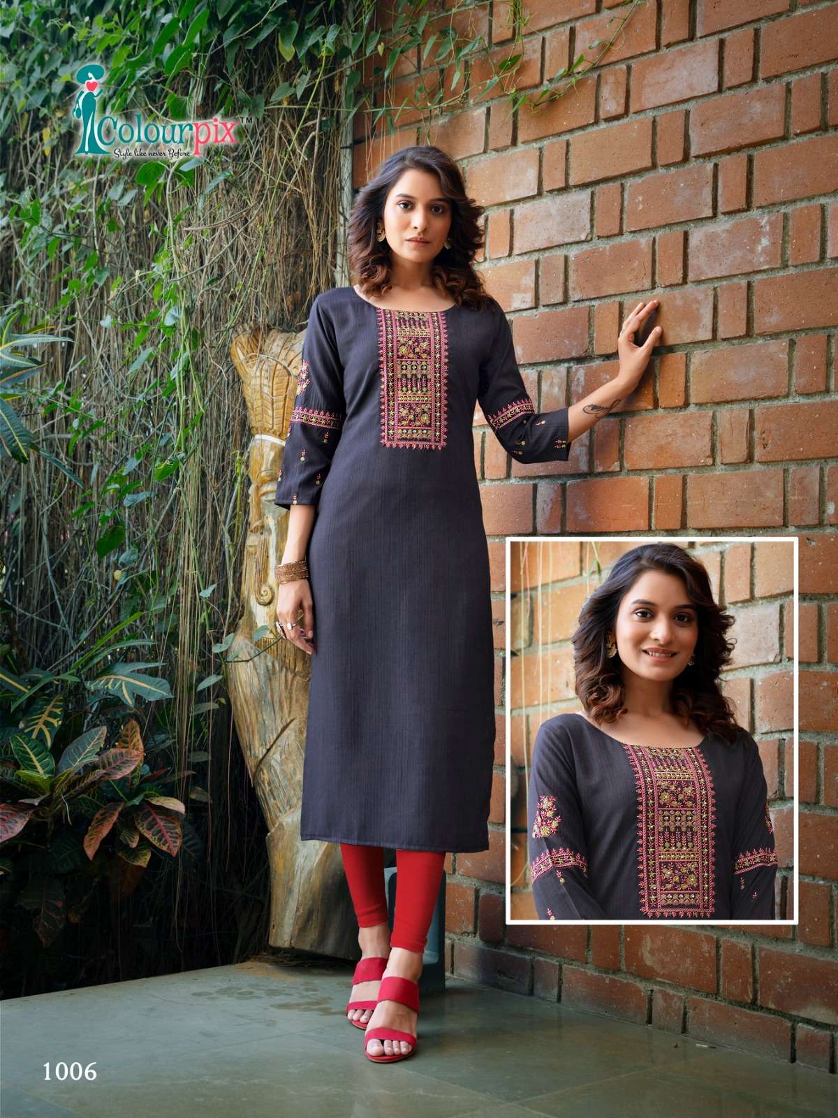 COLOURPIX  Kit kat  vol.3 Kurti Wholesale catalog