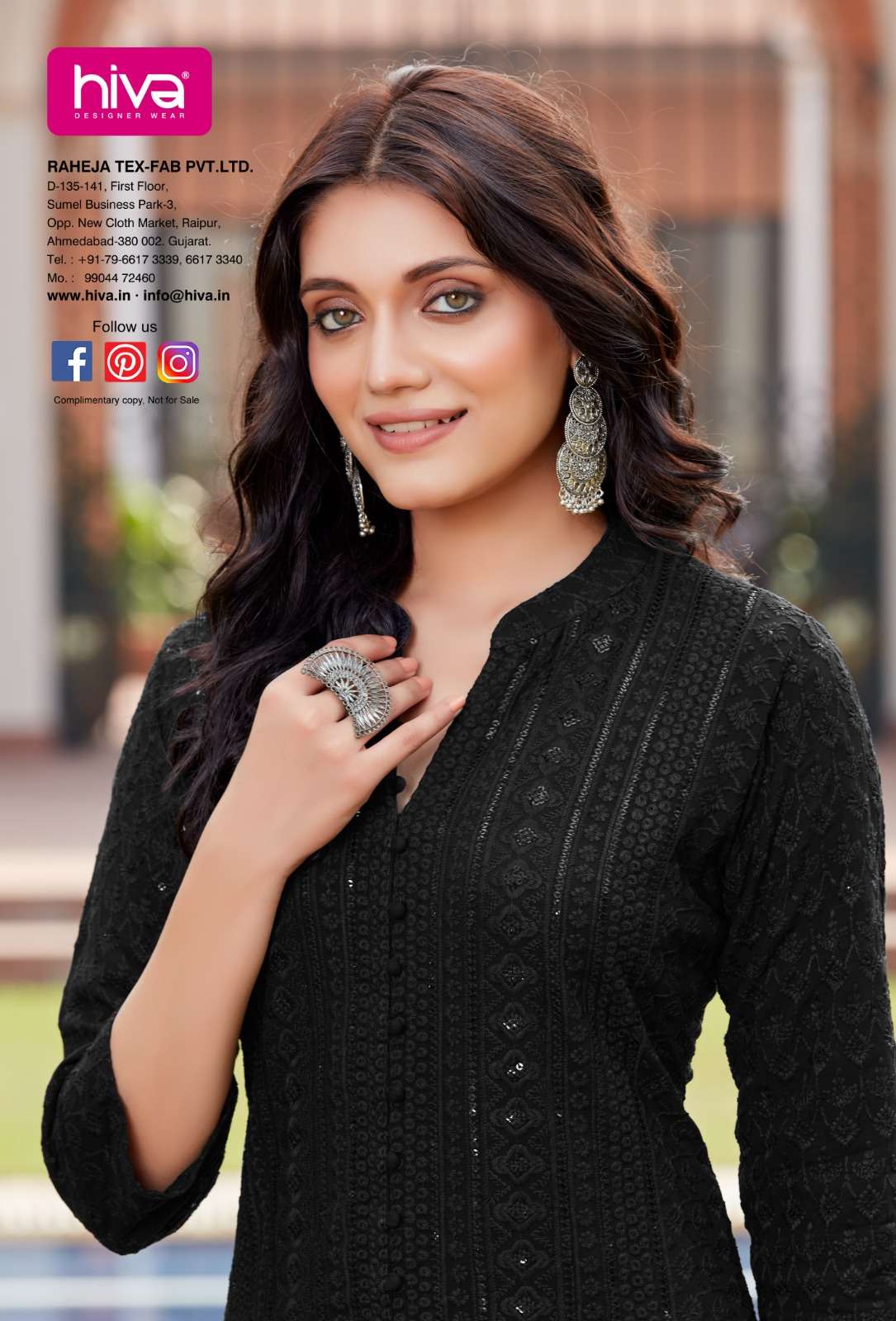 Coral reyon sequence chiken Kurti Wholesale catalog