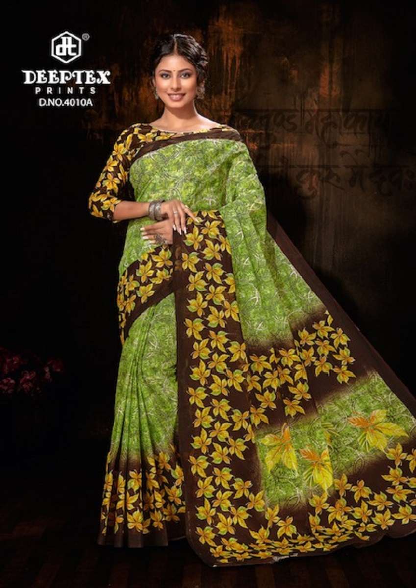 Deeptex Mother Queen Vol-3 Cotton Saree