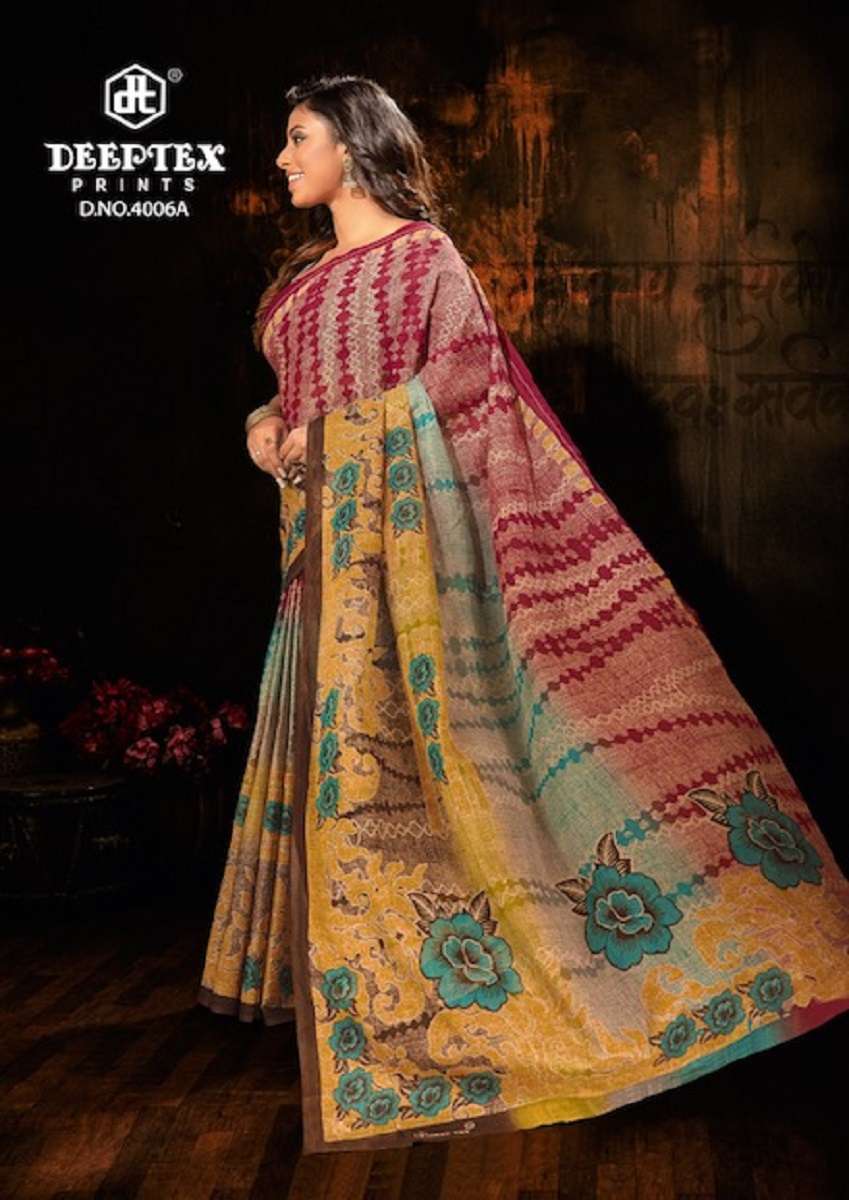 Deeptex Mother Queen Vol-3 Cotton Saree