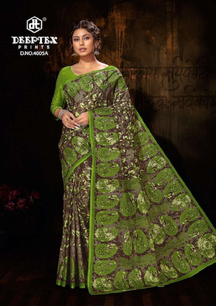 Deeptex Mother Queen Vol-3 Cotton Saree