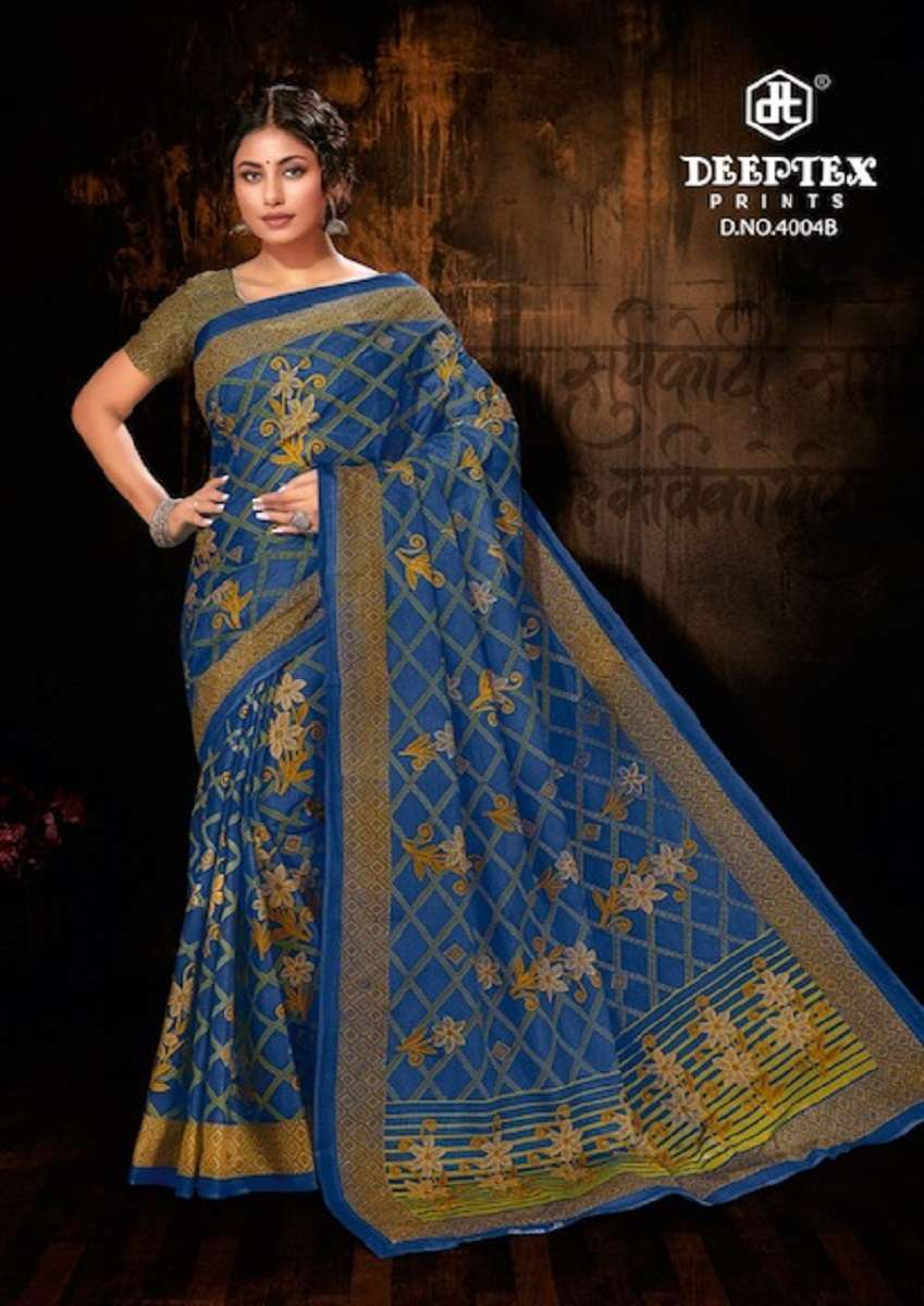 Deeptex Mother Queen Vol-3 Cotton Saree