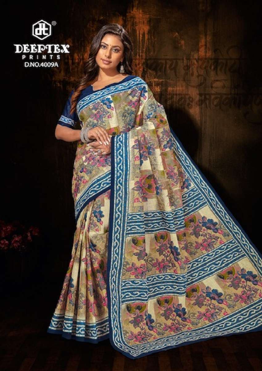Deeptex Mother Queen Vol-3 Cotton Saree