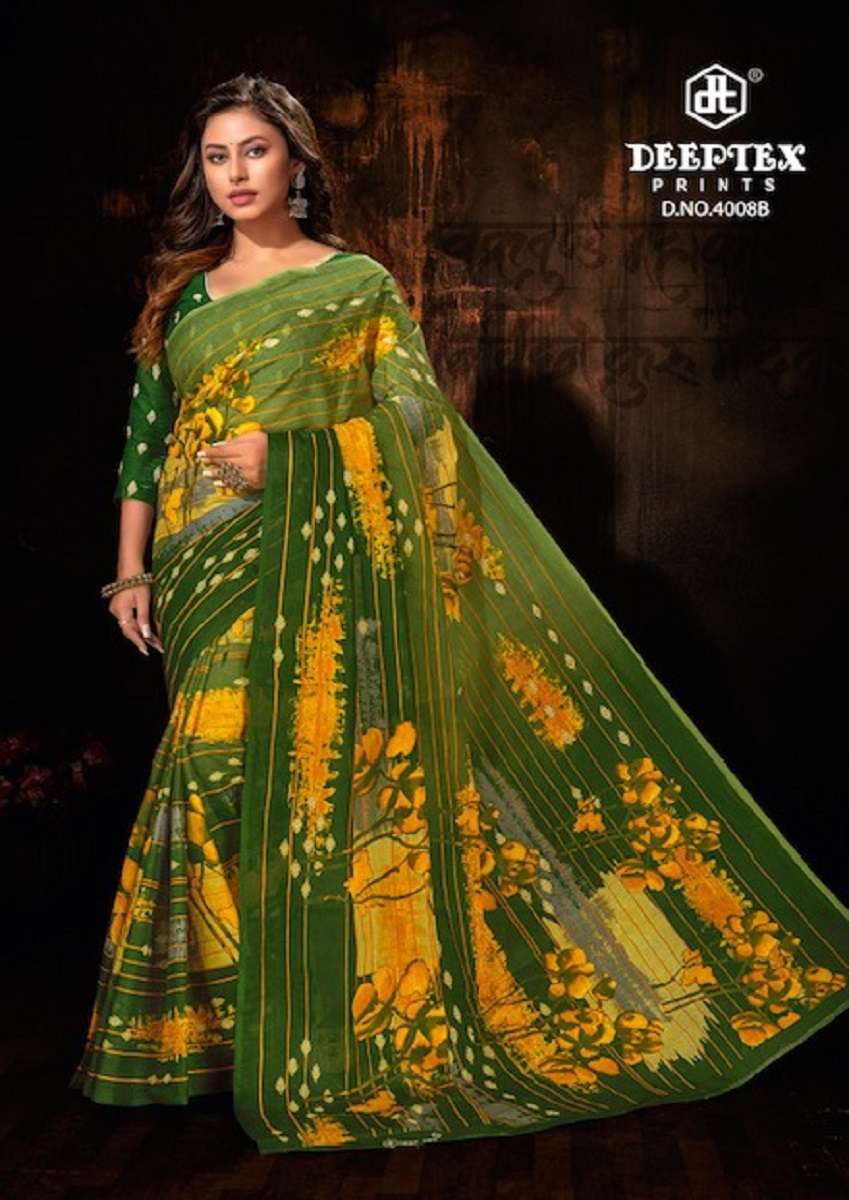 Deeptex Mother Queen Vol-3 Cotton Saree