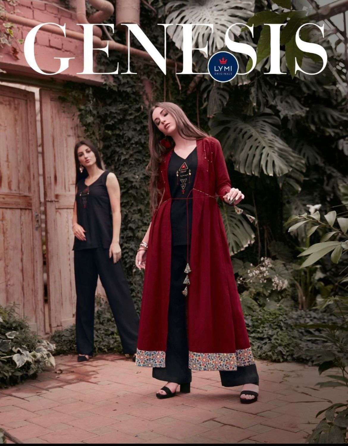 Designer Reyon plazo Kurti Wholesale catalog
