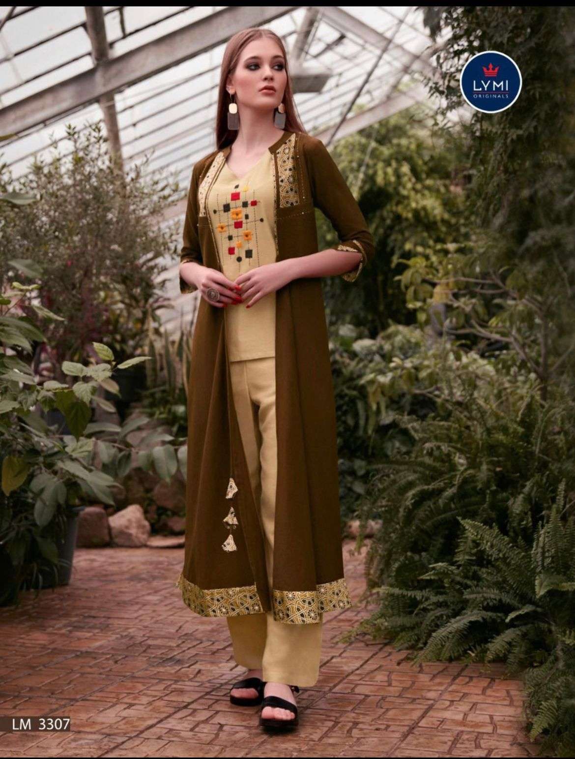 Designer Reyon plazo Kurti Wholesale catalog