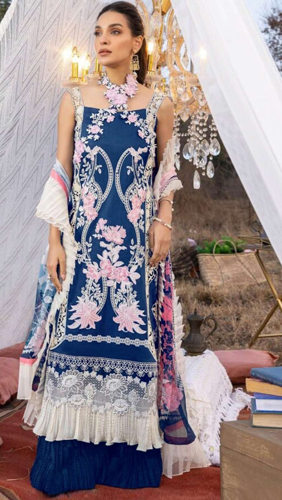 Dinsaa D 224 Embroidery Pakistani Salwar Kameez Wholesale catalog