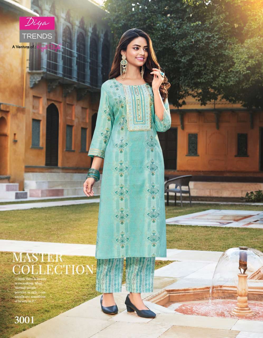DIYA TRENDS GOLDY VOL-3 KURTI WHOLESALE CATALOG