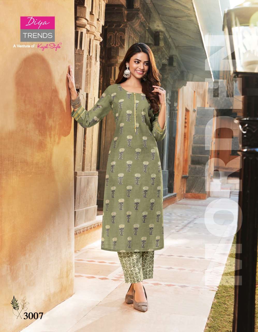 DIYA TRENDS GOLDY VOL-3 KURTI WHOLESALE CATALOG