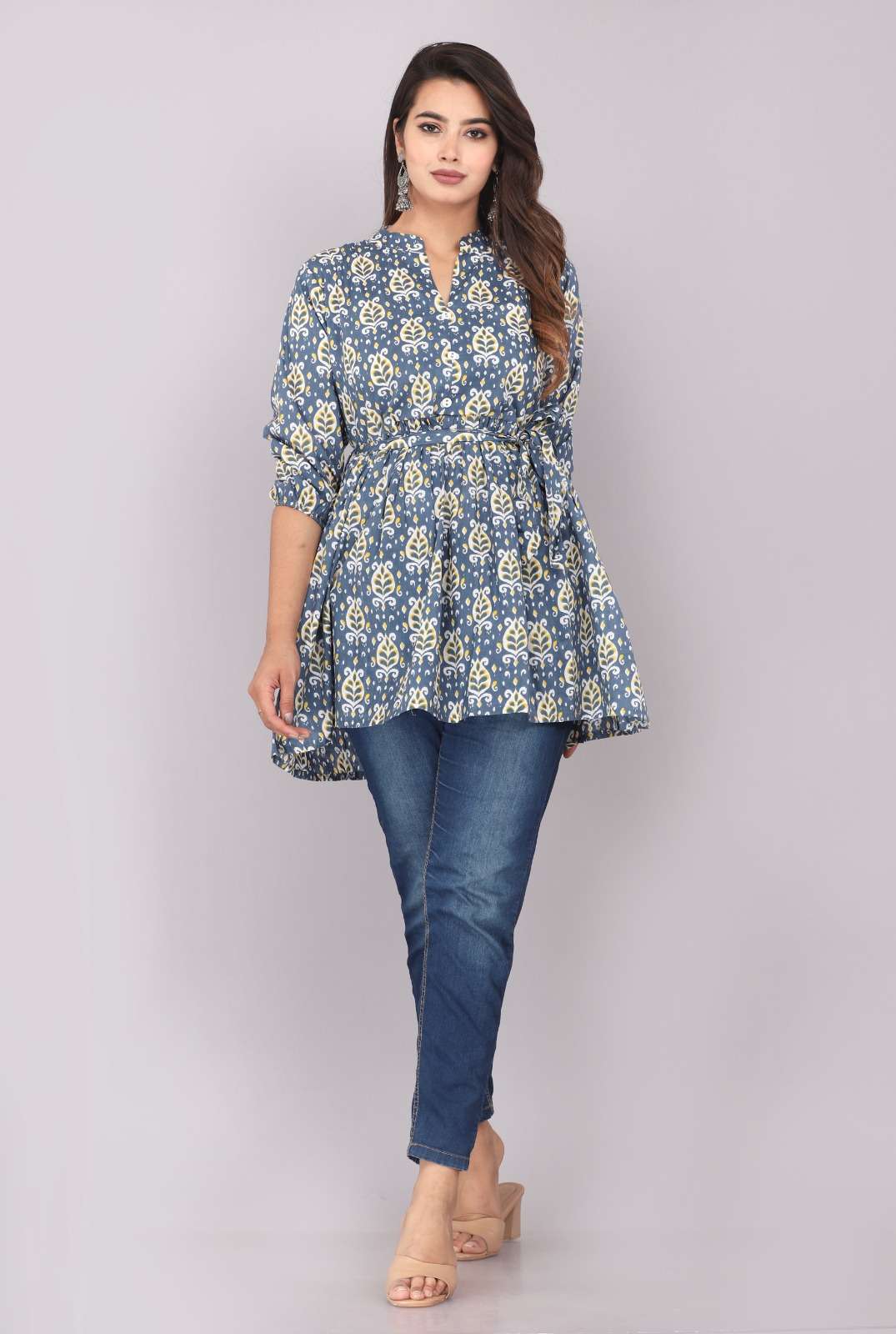 FF John 5006 Designer Printed Top Kurti Wholesale catalog
