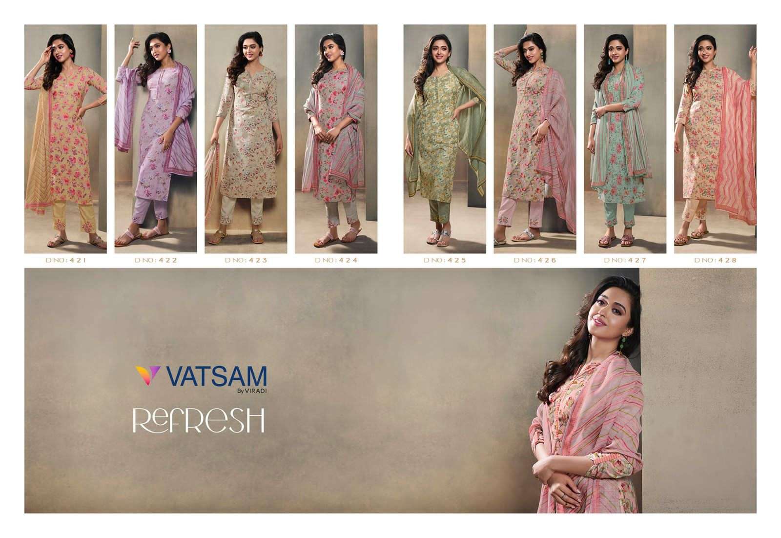 FLORAL COLLECTION VATSAM Kurti Wholesale catalog